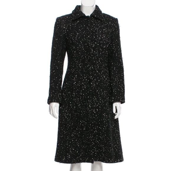 Piazza Sempione 🖤 long Wool coat Size 4 US 🖤 - Picture 1 of 10